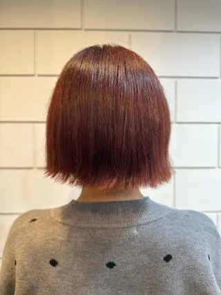 カラー ハセガワ マヒロのヘアスタイル