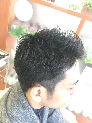 ショート メンズ 吉村 周馬のヘアスタイル