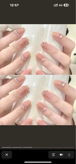 ネイル 💅パッマ ネイル AOIのマツエク・マツパデザイン