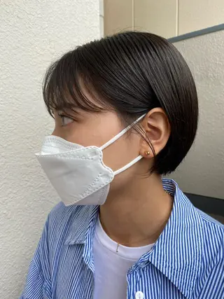 ショート les baladins du miroir所属・🍃YURI 🍃のヘアスタイル