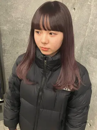 ロング 似合わせカットカラー 👩MINAのヘアスタイル