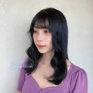 ロング カラー PINQ she by ANGELICA所属・MA RIのヘアスタイル