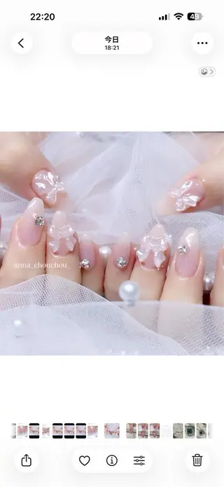 ネイル Anna Sano⭐️のネイルデザイン