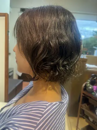 パーマ 林 美里のヘアスタイル