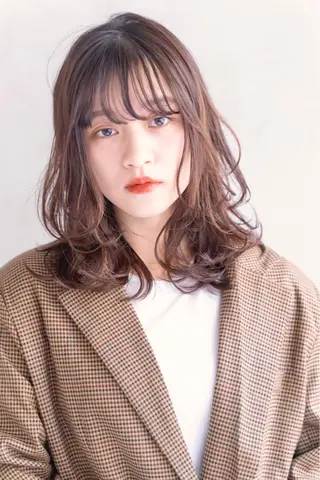 ミディアム カラー ☕️ベージュカラー 内藤光哉☕️のヘアスタイル