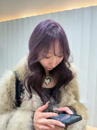 セミロング 💖艶髪/韓国ヘア 💖asukaのヘアスタイル