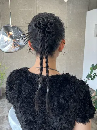 ヘアアレンジ eim AYUKAのヘアスタイル