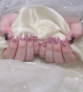 ネイル 🎀も ものネイルデザイン