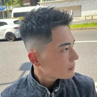 ショート メンズ 立川/メンズパーマ 厚進太郎のヘアスタイル