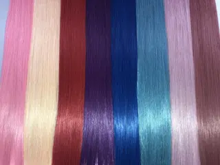 セミロング カラー パーマ ヘアアレンジ R3 Eyelash RSKのマツエク・マツパデザイン