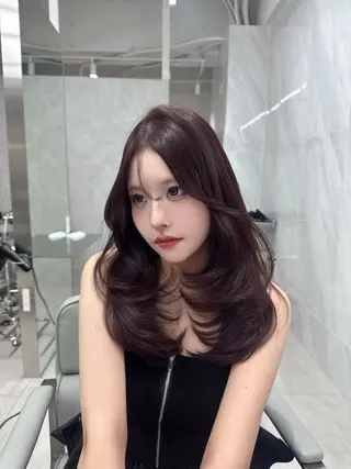 セミロング wixy hair salon所属・柴田 実香のヘアスタイル