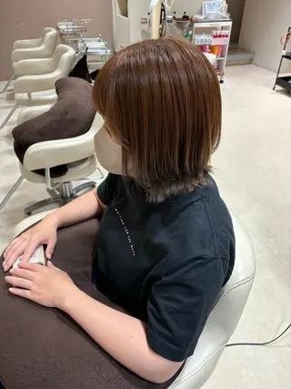 ミディアム 南 颯七のヘアスタイル
