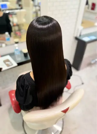 セミロング 🇰🇷韓国風艶髪 /AZUSA🤍のヘアスタイル