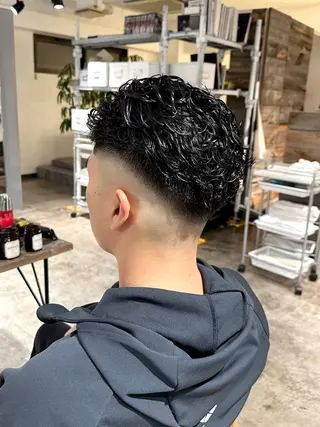 パーマ メンズ 骨格補正施術/メンズ 専門美容師/YUYAのヘアスタイル