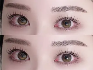 マツエク・マツパ まつパ/艶カラー/ 縮毛矯正/岸川美月のマツエク・マツパデザイン