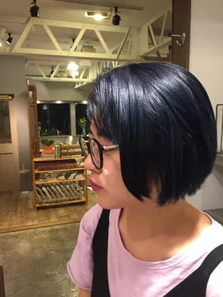 ミディアム カラー 💘透明感カラー💘 沖本 将宏のヘアスタイル