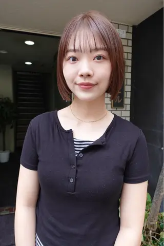 カラー sakura🌸 レイヤー/韓国ヘアのヘアスタイル