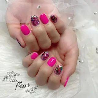 ネイル ❁⃘*。Petite fleur❁⃘*りさのネイルデザイン