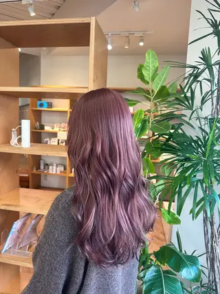 カラー ブリーチカラー/ わきたちえ🌻のヘアスタイル