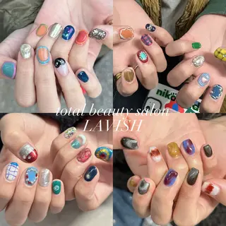 ネイル LAVISH nanamiのネイルデザイン