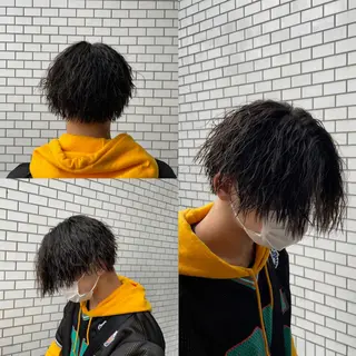 パーマ メンズ Leggu所属・木田 智大のヘアスタイル