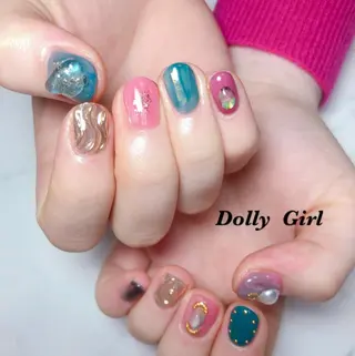 ネイル 個室ネイルサロンDolly Girl〜ドーリーガール〜所属・DollyGirl KYOKOのネイルデザイン