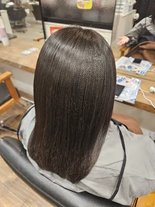 ミディアム パーマ 関口 友菜のヘアスタイル