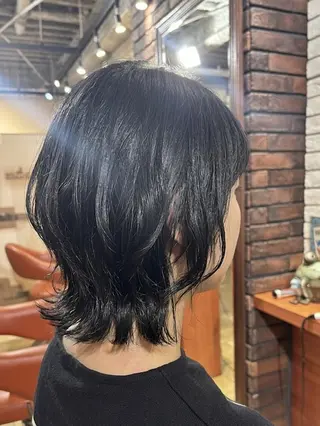 ミディアム flencia 丸 和博｜カットのヘアスタイル