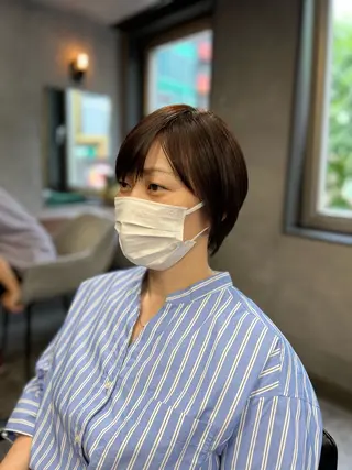 ショート 新井　翼/銀座 メンズお任せくださいのヘアスタイル