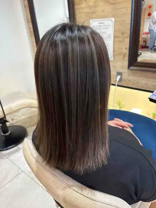 セミロング 🩵岡村 菜々子🩵のヘアスタイル