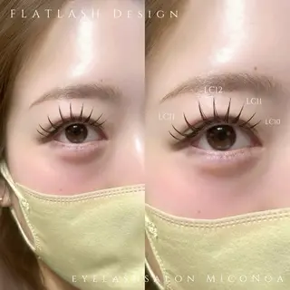 マツエク・マツパ MicoNoa所属・MicoNoa Asamiのマツエク・マツパデザイン