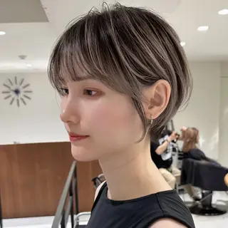 ショート カラー ショート特化✨ 津々美のヘアスタイル
