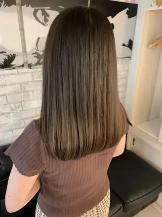 セミロング ✨ハイトーン✨艶髪 ✨髪質改善✨和田のヘアスタイル