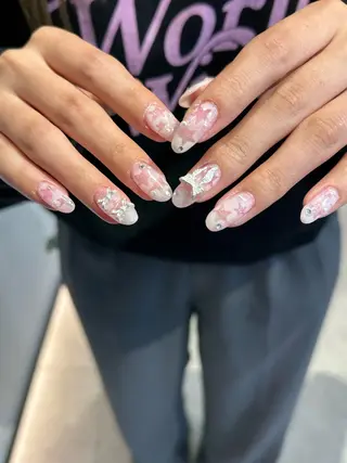 ネイル ハイトーン特化 pepe🎀のヘアスタイル