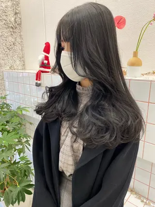 ロング erika /韓国ヘアのヘアスタイル