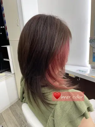 カラー 豊田 智美のヘアスタイル