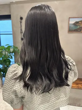 セミロング カラー ヘアアレンジ HAIR SALON M所属・ryota .のヘアスタイル