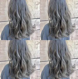 ロング カラー motion所属・FUKUNAGA YUのヘアスタイル