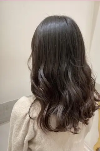 セミロング ヘアアレンジ ルシードスタイル クリザンテーム所属・佐藤 睦月のヘアスタイル