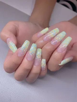 ネイル 長さだし専門店 M2　rikaのネイルデザイン