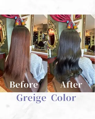 ロング カラー 【レイヤー/韓国風 /髪質改善】RINのヘアスタイル