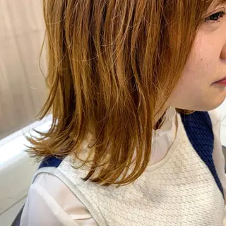 ミディアム 早坂 裕真のヘアスタイル