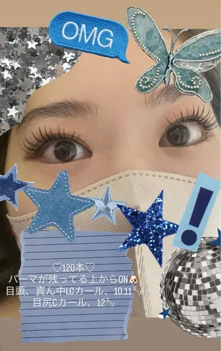 マツエク・マツパ eye lash salon SIDのマツエク・マツパデザイン