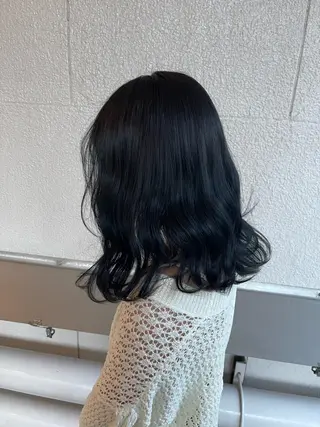 セミロング luce所属・千代 夏輝のヘアスタイル