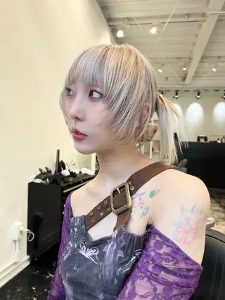 セミロング カラー HARU//原宿🤍 リピート率NO.1のヘアスタイル