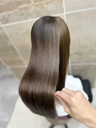 ロング カラー パーマ 【髪質改善特化】 tamのヘアスタイル