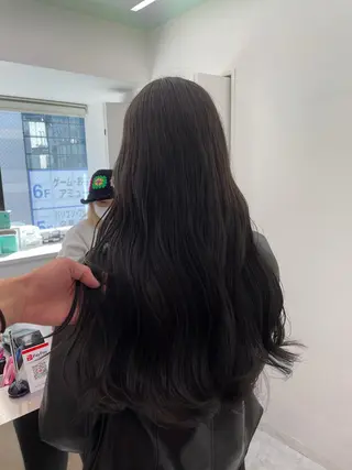 ロング カラー ヘアアレンジ salowin新宿East3階所属・艶美髪/髪質改善 /縮毛矯正/木元渓太のヘアスタイル