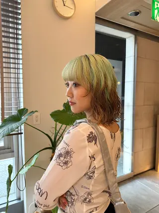 パーマ 大島 希美のヘアスタイル