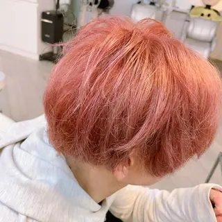 カラー メンズ 平原 沙耶のヘアスタイル