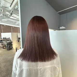 ミディアム こやもと もえのヘアスタイル